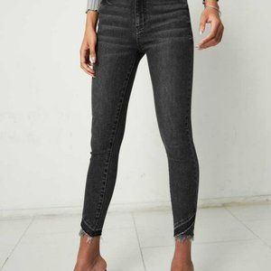 Kancan High Rise Detailed Ankle Skinny Jeans